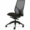 9To5 Seating Task Chair, Knee Tilt, Armless, 25inx26inx39-1/2in-46-1/2in, BK/Onyx NTF1460K200M101